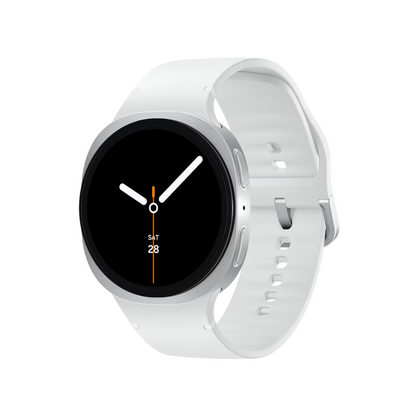 Smartwatch : Galaxy 8 AI-Powered Watch, BT+LTE+GPS | Always-On Display | 5ATM & IP68 | Health insights, Fitness Tracking | HR, SpO2, BP & ECG Monitor | 1-Year Warranty | 15-Day Easy Returns + Free ANC Earbuds