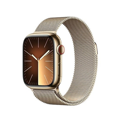 Series 9 Smartwatch [Premium Quality Watch] [GPS + Cellular 45mm] Long-Lasting Battery, Water Resistant- 1 Year Warranty | 15-Days return | Earbuds 2 Free Gift
