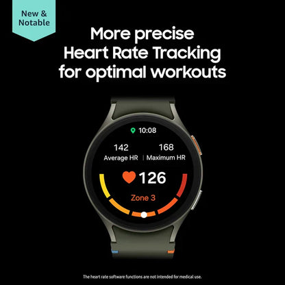 Smartwatch : Galaxy AI-Powered Watch, BT+LTE+GPS | Always-On Display | 5ATM & IP68 | Health insights, Fitness Tracking | HR, SpO2, BP & ECG Monitor | 1-Year Warranty | 15-Day Easy Returns + Free ANC Earbuds