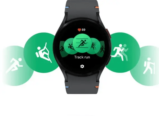 Smartwatch : Galaxy AI-Powered Watch, BT+LTE+GPS | Always-On Display | 5ATM & IP68 | Health insights, Fitness Tracking | HR, SpO2, BP & ECG Monitor | 1-Year Warranty | 15-Day Easy Returns + Free ANC Earbuds